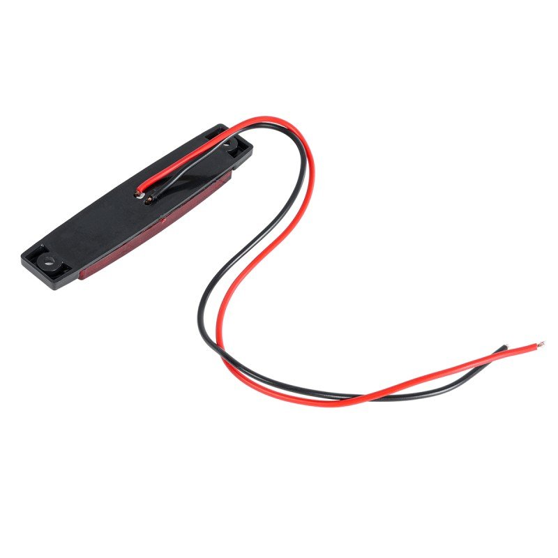GLOBOSTAR® SIDEMARKER 79901 Φώτα Όγκου Οχημάτων LED 1.5W 75lm 120° DC 10-30V Αδιάβροχο IP66 Κόκκινο - 6 x SMD2835 Sanan Chip - Μ9.5 x Π2 x Υ1.1cm - 1 Χρόνο Εγγύηση