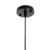GLOBOSTAR® WICKHAM 01168 Vintage Κρεμαστό Φωτιστικό Οροφής με Ντουί 1 x E27 AC 220-240V IP20 - Χρυσό & Διάφανο - Μ14 x Π14 x Y23cm
