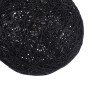 GLOBOSTAR® OCEANA 01356 Boho Κρεμαστό Φωτιστικό Οροφής με Ντουί 1 x E27 AC 220-240V IP20 - Μαύρο - Μ20 x Π20 x Υ20cm