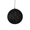 GLOBOSTAR® OCEANA 01360 Boho Κρεμαστό Φωτιστικό Οροφής με Ντουί 1 x E27 AC 220-240V IP20 - Μαύρο - Μ40 x Π40 x Υ40cm GLOBOSTAR® OCEANA 01360 Boho Κρεμαστό Φωτιστικό Οροφής με Ντουί 1 x E27 AC 220-240V IP20 - Μαύρο - Μ40 x Π40 x Υ40cm