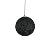 GLOBOSTAR® OCEANA 01360 Boho Κρεμαστό Φωτιστικό Οροφής με Ντουί 1 x E27 AC 220-240V IP20 - Μαύρο - Μ40 x Π40 x Υ40cm GLOBOSTAR® OCEANA 01360 Boho Κρεμαστό Φωτιστικό Οροφής με Ντουί 1 x E27 AC 220-240V IP20 - Μαύρο - Μ40 x Π40 x Υ40cm