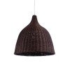 GLOBOSTAR® BAHAMAS 01368 Boho Κρεμαστό Φωτιστικό Οροφής με Ντουί 1 x E27 AC 220-240V IP20 - Καφέ - Μ45 x Π45 x Υ45cm