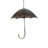 GLOBOSTAR® UMBRELLA 01406 Vintage Κρεμαστό Φωτιστικό Οροφής με Ντουί 5 x E27 AC 220-240V IP20 - Χάλκινο - Μ60 x Π60 x Y65cm
