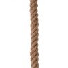 GLOBOSTAR® CRANE 01409 Vintage Κρεμαστό Φωτιστικό Οροφής με Ντουί 1 x E27 AC 220-240V IP20 - Λευκό & Μπεζ - Μ36 x Π36 x Υ31cm