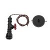 GLOBOSTAR® SPIGOT 01415 Vintage Κρεμαστό Φωτιστικό Οροφής με Ντουί 1 x E27 AC 220-240V IP20 - Μαύρο & Κόκκινο - Μ5 x Π5 x Y20cm GLOBOSTAR® SPIGOT 01415 Vintage Κρεμαστό Φωτιστικό Οροφής με Ντουί 1 x E27 AC 220-240V IP20 - Μαύρο & Κόκκινο - Μ5 x Π5 x Y20cm
