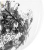 GLOBOSTAR® HARPER 01512 Μοντέρνο Κρεμαστό Φωτιστικό Οροφής με Ντουί 1 x E27 AC 220-240V IP20 - Διάφανο & Μαύρο - Μ25 x Π25 x Υ30cm