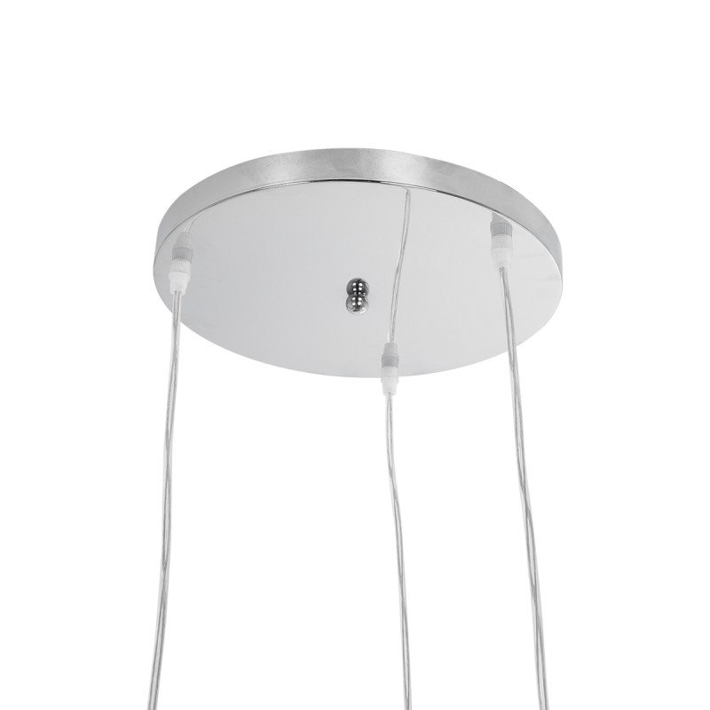 GLOBOSTAR® BOUQUET 01670 Μοντέρνο Κρεμαστό Φωτιστικό Οροφής με Ντουί 3 x E27 AC 220-240V IP20 - Πολύχρωμο - Μ46 x Π46 x Y23cm