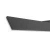 GLOBOSTAR® MIRROR 60516 Μοντέρνο Φωτιστικό Τοίχου - Απλίκα Καθρέπτη Μπάνιου LED 14W 1680lm 120° AC 220-240V IP54 Φυσικό Λευκό 4500K - Lumileds SMD Chip & TÜV SÜD Driver - Γκρι Ανθρακί Ματ - Μ58 x Π15 x Υ6cm - 2 Χρόνια Εγγύηση