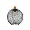 GLOBOSTAR® WIRE 201-0019 Μοντέρνο Κρεμαστό Φωτιστικό Οροφής με Ντουί 1 x E27 AC 220-240V IP20 - Μαύρο & Χρυσό - Μ25 x Π25 x Υ32cm GLOBOSTAR® WIRE 201-0019 Μοντέρνο Κρεμαστό Φωτιστικό Οροφής με Ντουί 1 x E27 AC 220-240V IP20 - Μαύρο & Χρυσό - Μ25 x Π25 x Υ32cm