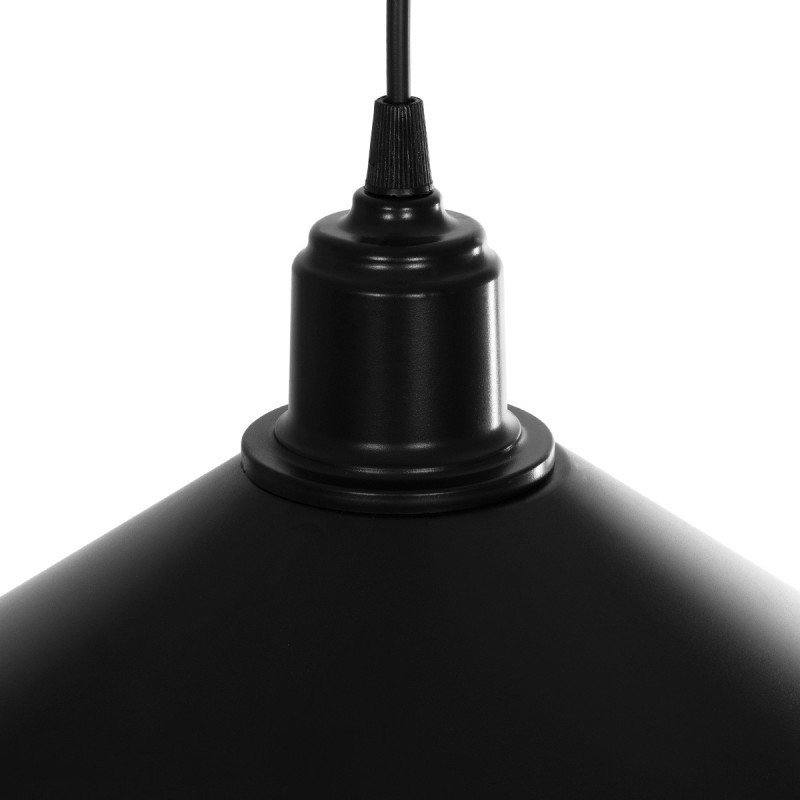 GLOBOSTAR® FERRO 203-0084 Μοντέρνο Κρεμαστό Φωτιστικό Οροφής με Ντουί 1 x E27 AC 220-240V IP20 - Μαύρο - Μ30 x Π30 x Υ15cm GLOBOSTAR® FERRO 203-0084 Μοντέρνο Κρεμαστό Φωτιστικό Οροφής με Ντουί 1 x E27 AC 220-240V IP20 - Μαύρο - Μ30 x Π30 x Υ15cm