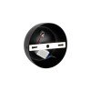 GLOBOSTAR® TSUKI 60675 Μοντέρνο Φωτιστικό Τοίχου - Απλίκα LED 5W 625lm 180° AC 220-240V Αδιάβροχο IP65 Θερμό Λευκό 2700K - Bridgelux COB Chip & TÜV SÜD Driver - Μαύρο Ματ - Μ14 x Π8.5 x Υ14cm - 5 Χρόνια Εγγύηση