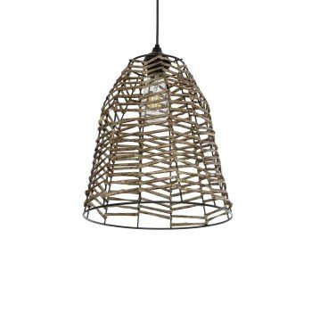 GLOBOSTAR® NETZ 205-0026 Boho Κρεμαστό Φωτιστικό Οροφής με Ντουί 1 x E27 AC 220-240V IP20 - Μπεζ - M30 x Π30 x Υ38cm GLOBOSTAR® NETZ 205-0026 Boho Κρεμαστό Φωτιστικό Οροφής με Ντουί 1 x E27 AC 220-240V IP20 - Μπεζ - M30 x Π30 x Υ38cm
