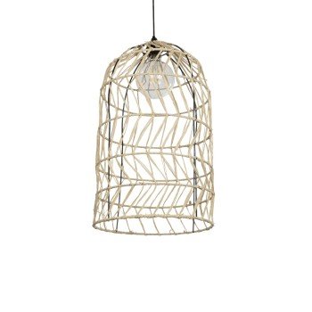 GLOBOSTAR® NETI 205-0025 Boho Κρεμαστό Φωτιστικό Οροφής με Ντουί 1 x E27 AC 220-240V IP20 - Μπεζ - M35 x Π35 x Υ63cm GLOBOSTAR® NETI 205-0025 Boho Κρεμαστό Φωτιστικό Οροφής με Ντουί 1 x E27 AC 220-240V IP20 - Μπεζ - M35 x Π35 x Υ63cm