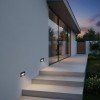 kelvo® STEPART KLV-101-0080 Χωνευτό Φωτιστικό Σκαλοπατιού / Διαδρόμου LED 3W 375lm 45° AC 220-240V Αδιάβροχο IP65 Θερμό Λευκό 2700K - Lumileds SMD Chip & TÜV SÜD Driver - Μαύρο Ματ - Μ10.5 x Π4.5 x Υ6cm / Q9.1 x 4.5cm - 5 Χρόνια Εγγύηση