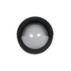 kelvo® NEXA KLV-101-0251 Φωτιστικό Τοίχου / Απλίκα LED 6W 480lm 180° AC 220-240V Αδιάβροχο IP65 Ultra Θερμό Λευκό 1800K - Sanan SMD Chip & TÜV SÜD Driver - Μαύρο Ματ - Μ11 x Π9 x Υ11cm - 5 Χρόνια Εγγύηση