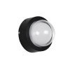 kelvo® NEXA KLV-101-0247 Φωτιστικό Τοίχου / Απλίκα LED 6W 480lm 180° AC 220-240V Αδιάβροχο IP65 Ultra Θερμό Λευκό 1800K - Sanan SMD Chip & TÜV SÜD Driver - Μαύρο Ματ - Μ11 x Π8.5 x Υ11cm - 5 Χρόνια Εγγύηση