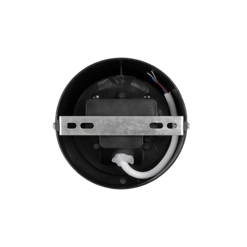 kelvo® NEXA KLV-101-0251 Φωτιστικό Τοίχου / Απλίκα LED 6W 480lm 180° AC 220-240V Αδιάβροχο IP65 Ultra Θερμό Λευκό 1800K - Sanan SMD Chip & TÜV SÜD Driver - Μαύρο Ματ - Μ11 x Π9 x Υ11cm - 5 Χρόνια Εγγύηση