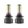 GloboStar® 82050 HB4 9006 K9 Line KIT Βασικού Φωτισμού Αυτοκινήτου & Φορτηγού 3rd Generation Can-Bus Series LED CREE CXB COB 100W 14000lm DC 9-32V Αδιάβροχο IP66 Ψυχρό Λευκό 6000K