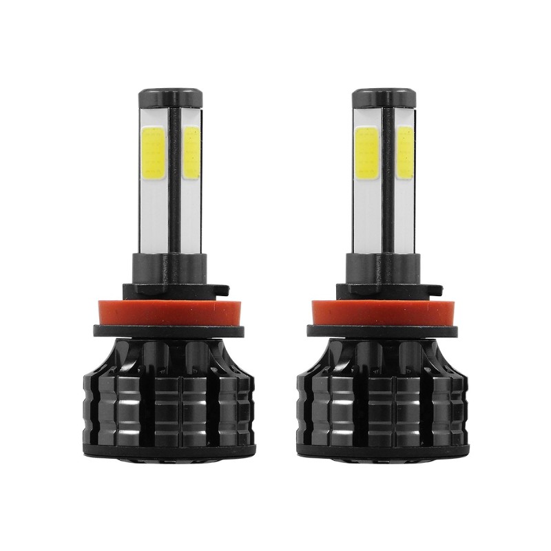 GloboStar® 82045 H9 K9 Line KIT Βασικού Φωτισμού Αυτοκινήτου & Φορτηγού 3rd Generation Can-Bus Series LED CREE CXB COB 100W 14000lm DC 9-32V Αδιάβροχο IP66 Ψυχρό Λευκό 6000K