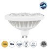 GLOBOSTAR® SPOTAR 60131 Σποτ GU10 AR111 LED 12W 1128lm 36° AC 220-240V IP20 Θερμό Λευκό 2700K Dimmable - Μ11 x Π11 x Υ6.6cm - 3 Χρόνια Εγγύηση