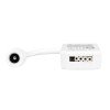 GloboStar® 73441 Ασύρματος LED Mini Dream-Color Magic Digital RGBW Controller με Χειριστήριο RF 21 Keys για LED Digital RGBW Προϊόντα 5v - 12v - 24v 2048 IC Μ25xΠ1.1xΥ1.1