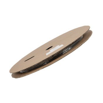 GLOBOSTAR® SHRINKTUBE 79820 Θερμοσυστελλόμενο Μακαρόνι Στεγανοποίησης για Neon Flex LED Αδιάβροχο IP65 - Μαύρο Ματ - Μ100 x Π1.4 x Υ1.4cm/Π0.7 x Υ0.7cm