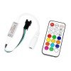 GLOBOSTAR® 73441 MATRIX Pixel Addressable RGBW Controller DC 5-24V IP20 - RF 2.4GHz Ασύρματο Χειριστήριο + SPI/TTL + 2048 IC - M25xΠ1.1xΥ1.1cm - 2 Χρόνια Εγγύηση
