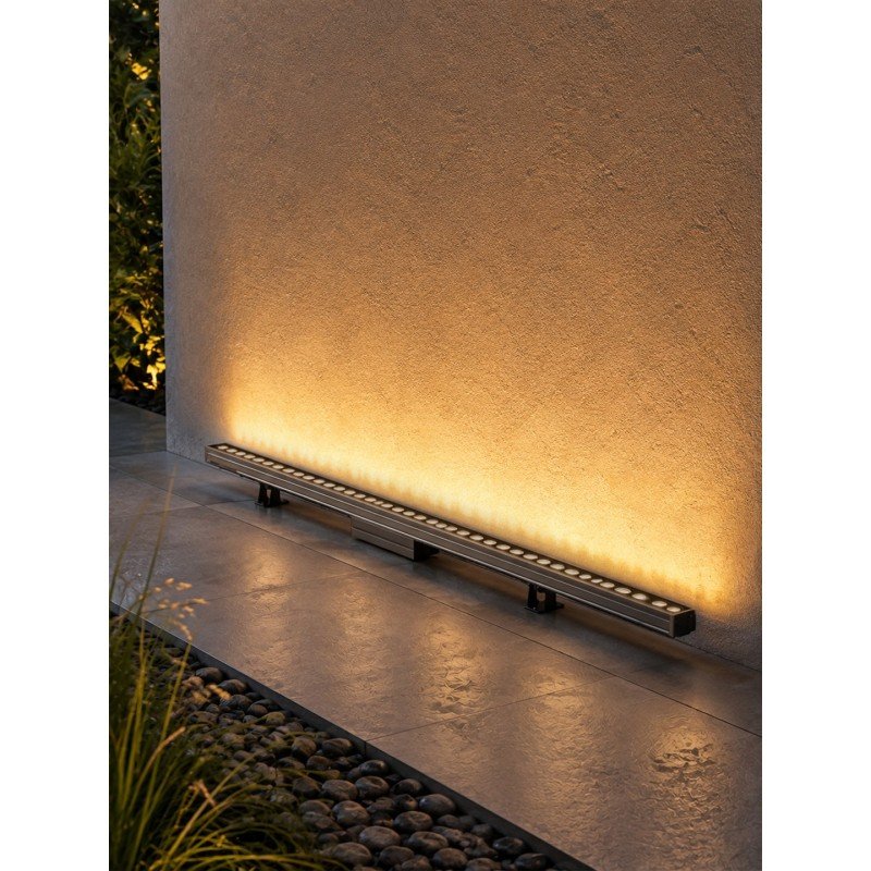 GLOBOSTAR® WASHERLUMA GLB-103-0033 Μπάρα Φωτισμού Wall Washer LED 36W 3240lm 30° AC 220-240V Αδιάβροχο IP65 Θερμό Λευκό 2700K - Sanan SMD Chip - Γκρι Ανθρακί Ματ - Μ100 x Π4 x Υ6.5cm - 3 Χρόνια Εγγύηση GLOBOSTAR® WASHERLUMA GLB-103-0033 Μπάρα Φωτισμού Wall Washer LED 36W 3240lm 30° AC 220-240V Αδιάβροχο IP65 Θερμό Λευκό 2700K - Sanan SMD Chip - Γκρι Ανθρακί Ματ - Μ100 x Π4 x Υ6.5cm - 3 Χρόνια Εγγύηση