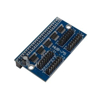 GLOBOSTAR® CARD-FK-HUB75RGB 90098 Κάρτα Hub από FK-7W8 για Πολύχρωμες RGB LED Κυλιόμενες Ψηφιακές Επιγραφές/Οθόνες DC 5V IP20 - 2048x128 Max Pixels - Μ6.5 x Π3.6 x Υ1.8cm - 2 Χρόνια Εγγύηση