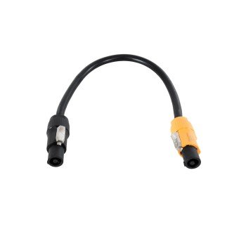 GLOBOSTAR® 41051 Καλώδιο Σύνδεσης Ρεύματος Powercon για Οθόνες LED Video Wall Αδιάβροχο IP65 - Μ36 x Π3.3 x Υ3.3cm