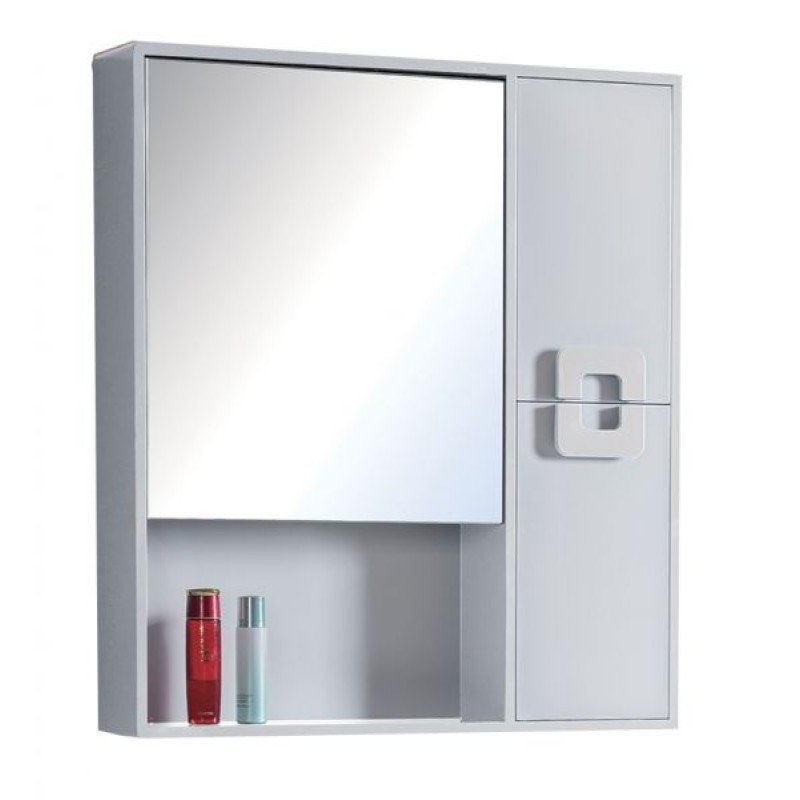 HOTEL ΚΑΘΡΕΠΤΗΣ PVC WHITE 80x13x80h cm 27-2130