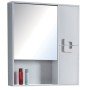 HOTEL ΚΑΘΡΕΠΤΗΣ PVC WHITE 80x13x80h cm 27-2130