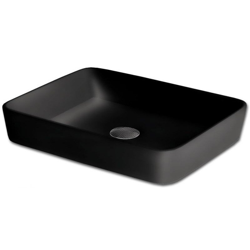 LUNGO-COMO - ΝΙΠΤΗΡΑΣ MAT ΜΑΥΡΟ 48,5X37,5X14 38-2074