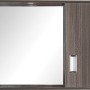 FINO - ΕΡΜΑΡΙΟ PVC 62*55*13.5 ΜΕ ΕΝΑ ΦΩΣ WENGE 47-0007