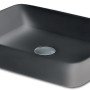 LUNGO-COMO - ΝΙΠΤΗΡΑΣ MAT ΓΚΡΙ 48,5X37,5X14# 47-2074