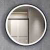OMIKRON NOVA  BLACK - ΚΑΘΡΕΠΤΗΣ LED*TOUCH 80*80 67-8081