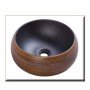 ZAGORA  ΝΙΠΤΗΡΑΣ 350*350*160 ΣΑΓΡΕ KAFE MAT MAYRO# 72-2034