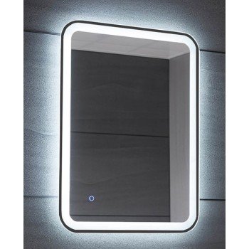 ROLAN black  LED - ΚΑΘΡΕΠΤΗΣ LED*TOUCH 60*80 77-9131