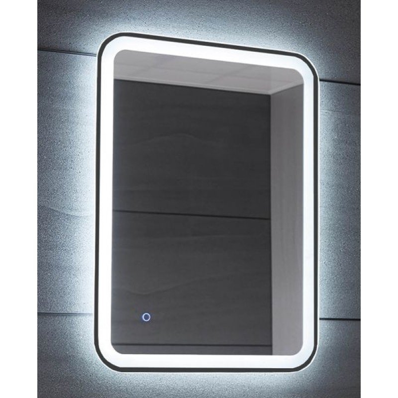 ROLAN black  LED - ΚΑΘΡΕΠΤΗΣ LED*TOUCH 60*80 77-9131