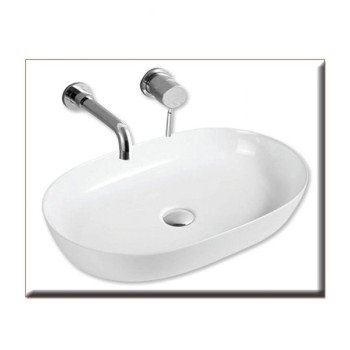 NEW STYLE OVAL-2 610*410*135 ΝΙΠΤΗΡΑΣ ΛΕΥΚΟΣ 83-8476 NEW STYLE OVAL-2 610*410*135 ΝΙΠΤΗΡΑΣ ΛΕΥΚΟΣ 83-8476