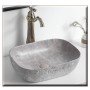 ELEGAN-2 465*320*135 ΝΙΠΤΗΡΑΣ DECOR GREY LIGHT  ΜΑΡΜΑΡΟ 85-8417