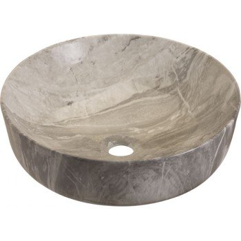 SOLANTE-1 420*420*140 ΝΙΠΤΗΡΑΣ  DECOR GREY-DARK  ΜΑΡΜΑΡΟ 88-8428