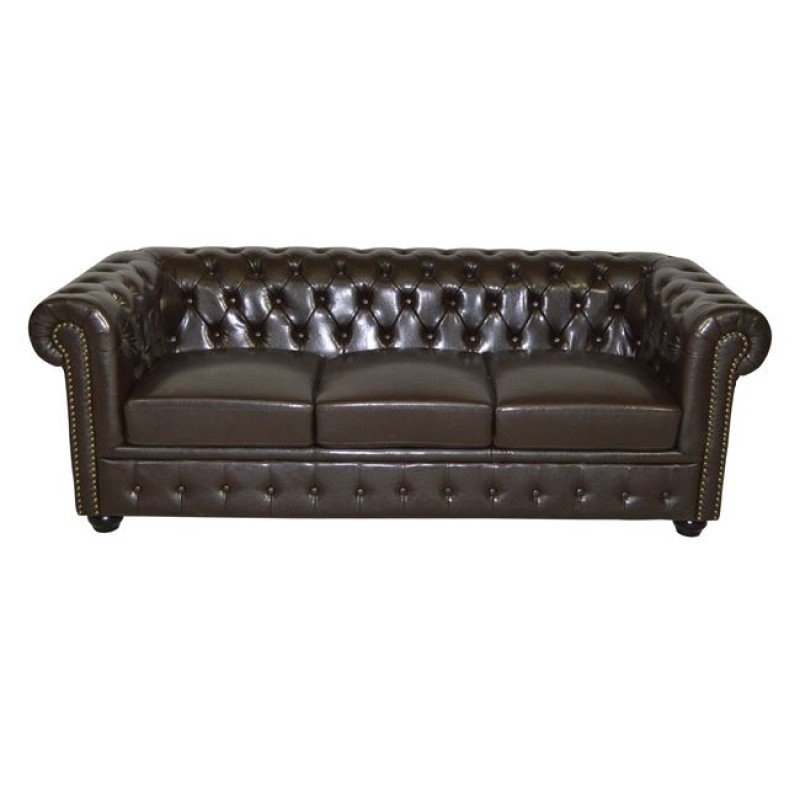 ΚΑΝΑΠΕΣ 3ΘΕΣΙΟΣ T.CHESTERFIELD HM3009.01 ΤΕΧΝΟΔΕΡΜΑ ΣΚΟΥΡΟ ΚΑΦΕ 208x90x73Υ εκ. ΚΑΝΑΠΕΣ 3ΘΕΣΙΟΣ T.CHESTERFIELD HM3009.01 ΤΕΧΝΟΔΕΡΜΑ ΣΚΟΥΡΟ ΚΑΦΕ 208x90x73Υ εκ.