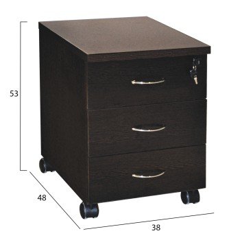 ΣΥΡΤΑΡΙΕΡΑ ΓΡΑΦΕΙΟΥ ΕΠΑΓΓΕΛΜΑΤΙΚΗ SIENNA HM2011.02 WENGE ΜΕ 3ΣΥΡΤΑΡΙΑ 38X48X53cm ΣΥΡΤΑΡΙΕΡΑ ΓΡΑΦΕΙΟΥ ΕΠΑΓΓΕΛΜΑΤΙΚΗ SIENNA HM2011.02 WENGE ΜΕ 3ΣΥΡΤΑΡΙΑ 38X48X53cm