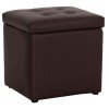 ΣΚΑΜΠΩ ΜΕ ΑΠΟΘΗΚΕΥΤΙΚΟ ΧΩΡΟ PU ΚΑΦΕ CUBE HM224.03--38x38x36.5Υεκ.