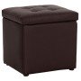 ΣΚΑΜΠΩ ΜΕ ΑΠΟΘΗΚΕΥΤΙΚΟ ΧΩΡΟ PU ΚΑΦΕ CUBE HM224.03--38x38x36.5Υεκ.
