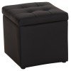 ΣΚΑΜΠΩ ΜΕ ΑΠΟΘΗΚΕΥΤΙΚΟ ΧΩΡΟ PU ΜΑΥΡΟ CUBE HM224.01 38x38x36.5Υεκ.