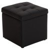 ΣΚΑΜΠΩ ΜΕ ΑΠΟΘΗΚΕΥΤΙΚΟ ΧΩΡΟ PU ΜΑΥΡΟ CUBE HM224.01 38x38x36.5Υεκ.