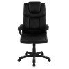 ΚΑΡΕΚΛΑ ΓΡΑΦΕΙΟΥ THORIN HM1050.01 ΜΕ MASSAGE ΜΑΥΡΗ HOMEMARKT 62x70x127Y εκ.