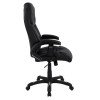 ΚΑΡΕΚΛΑ ΓΡΑΦΕΙΟΥ THORIN HM1050.01 ΜΕ MASSAGE ΜΑΥΡΗ HOMEMARKT 62x70x127Y εκ.